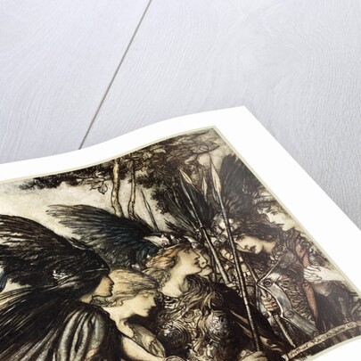 I flee for the first time and am pursued by Arthur Rackham