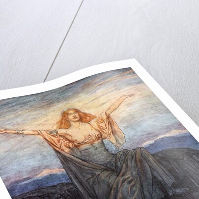 Sun, I hail thee! Hail, O light! Hail, O glorious day! by Arthur Rackham