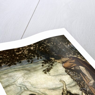 Illustration from Siegfried and the Twilight of the Gods by Arthur Rackham