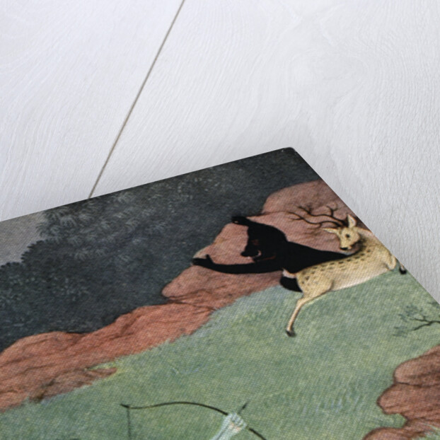 The death of Maricha by K Venkatappa