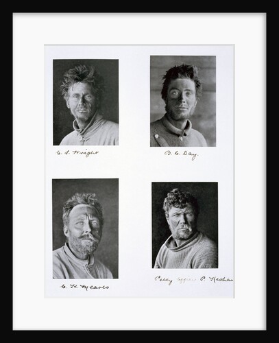 Members of Captain Scott's Antarctic expedition by Herbert Ponting