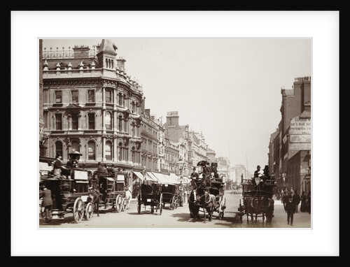 View down Oxford Street by Anonymous