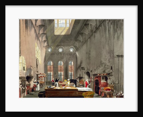 Kitchen, St James's Palace, London by William James Bennett