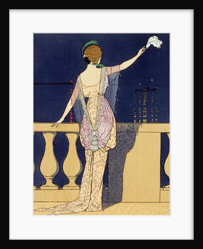 Farewell at Night by Georges Barbier