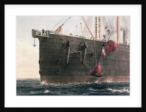 The laying of the transatlantic telegraph cable by Robert Dudley