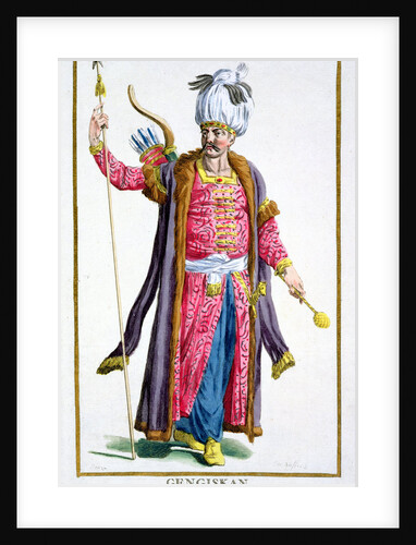 Genghis Khan by Pierre Duflos