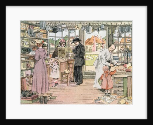 The General Store, 1899. From The Book of Shops by Francis Donkin Bedford