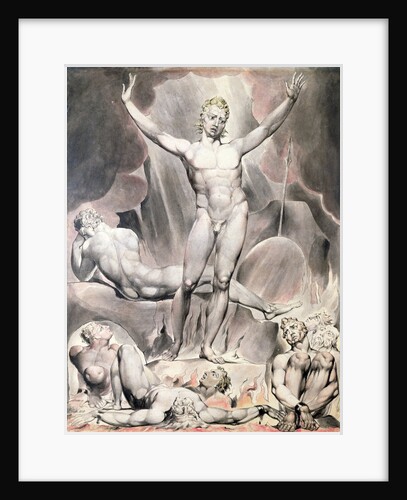 Satan Arousing the Rebel Angels by William Blake