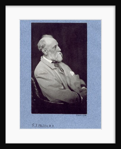 George Fraderick Watts, British painter and sculptor by Frederick Hollyer