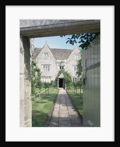 View of the front of Kelmscott Manor, Oxfordshire by Anonymous