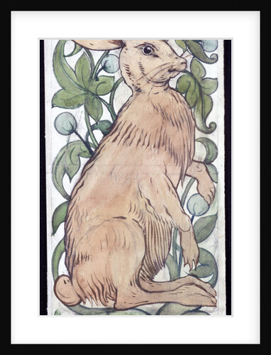 Hare by William de Morgan