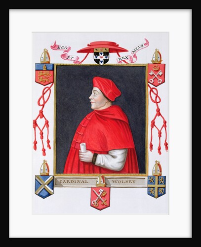 Thomas Wolsey, 16th century English cardinal and statesman by Sarah