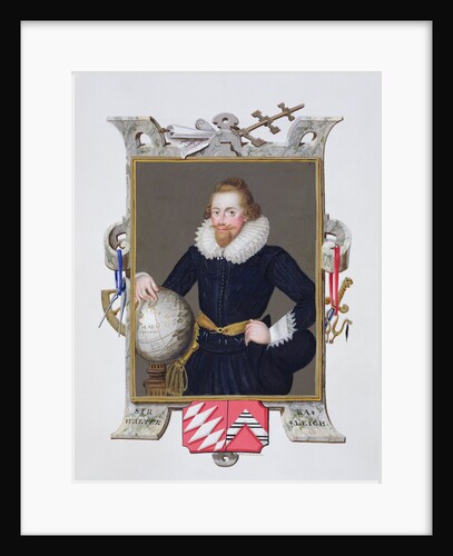 Sir Walter Raleigh, English writer, poet, courtier, adventurer and explorer by Sarah