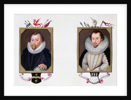 Sir Francis Drake and Sir Martin Frobisher by Sarah