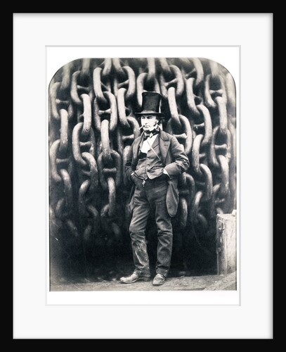 Isambard Kingdom Brunel, British engineer by Robert Howlett
