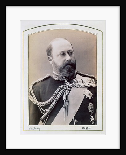 King Edward VII when Prince of Wales by Walery