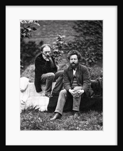 Sir Edward Burne-Jones and William Morris by Frederick Hollyer