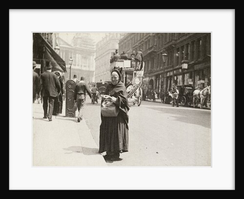 Match seller, Ludgate Hill, London by Paul Martin