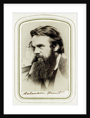 William Holman Hunt, English artist by Elliott & Fry