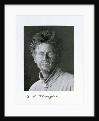 Charles S Wright, a member of Captain Scott's Antarctic expedition by Herbert Ponting