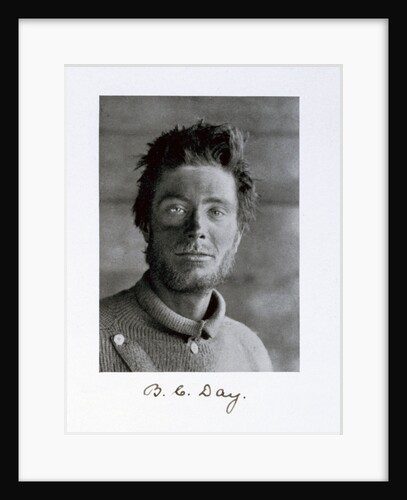 Bernard C Day, a member of Captain Scott's Antarctic expedition by Herbert Ponting