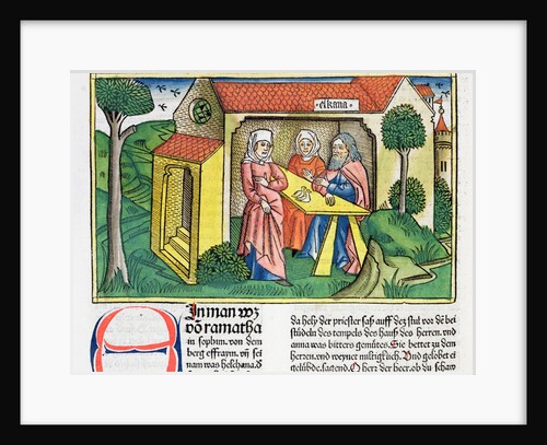 1 Samuel 1:8: Elkanah comforts Hannah by Anonymous