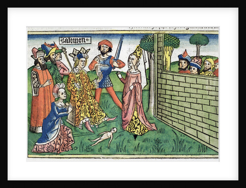 1 Kings 3:16-28: the Judgement of Solomon by Anonymous