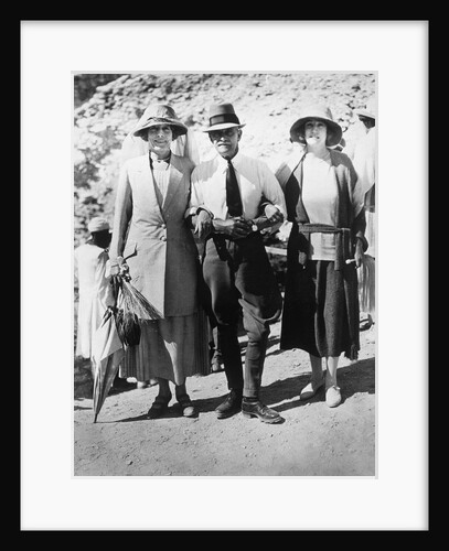Visitors to the Tomb of Tutankhamun by Harry Burton