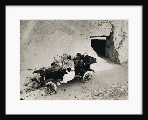 Lord Carnavon's first visit to the Valley of the Kings by Harry Burton