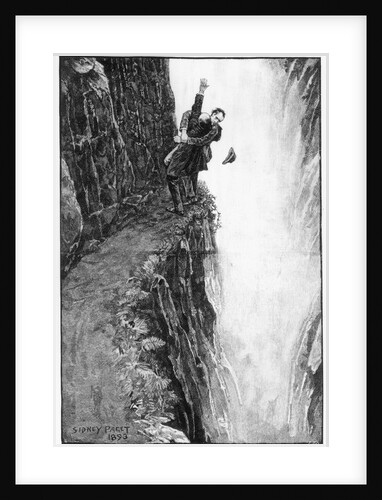 The Death of Sherlock Holmes by Sidney E Paget