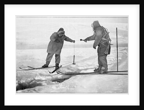 Improvised sounding tackle, Antarctica by Anonymous