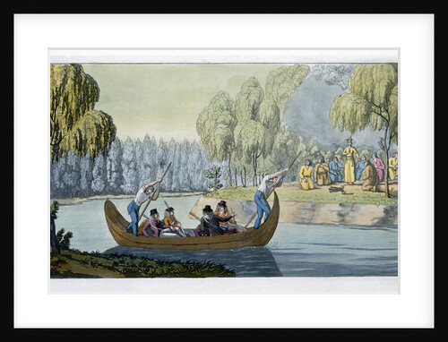 Deception of Captain Wallis by Queen Oberea by G Bramati