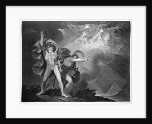 Macbeth and Banquo encounter the three witches on the heath by John Boydell