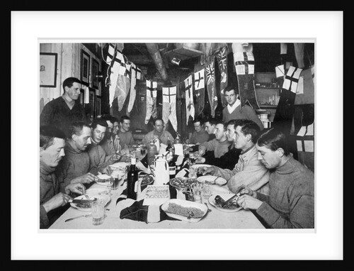 Captain Scott's last Birthday Dinner by Herbert Ponting