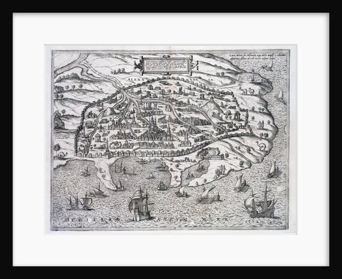 Map of Alexandria by Anonymous