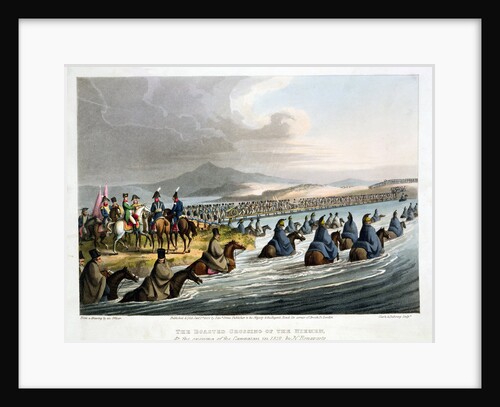 French troops invading Russia by Matthew Dubourg