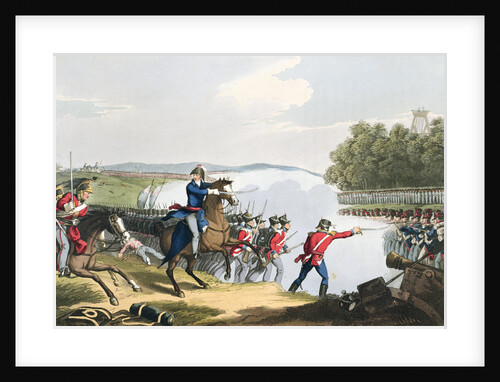The Battle of Waterloo Decided by the Duke of Wellington by Matthew Dubourg