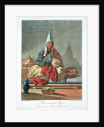 Lama of the Mongolian Tartars by Jegor Scotnikoff