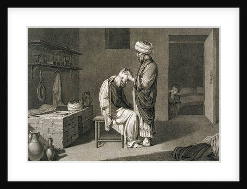 The Barber by Etienne Frederic Lignon