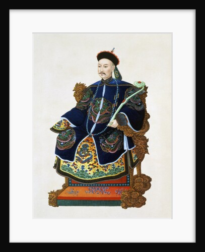 Portrait of a mandarin by Anonymous