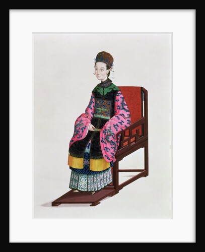 Portrait of a Tartar woman by Anonymous