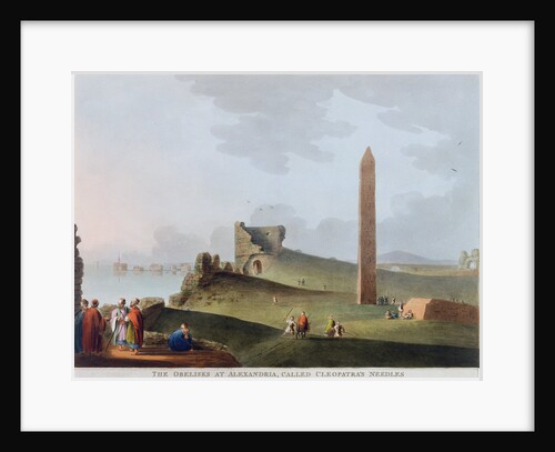 The Obelisks at Alexandria, called Cleopatra's Needles by Thomas Milton