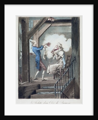 The Toilet of an Attorney's Clerk by Philibert Louis Debucourt
