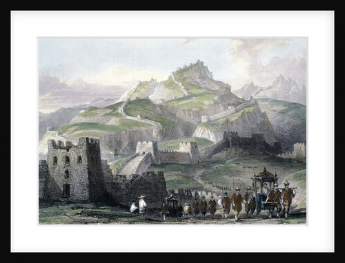 The Great Wall of China by Thomas Allom