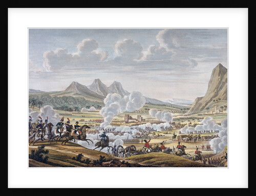 The Battle of Mount Tabor by Louis Francois Couche