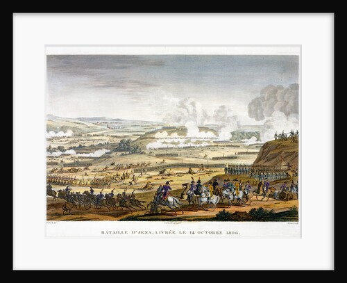 The Battle of Jena by Edme Bovinet