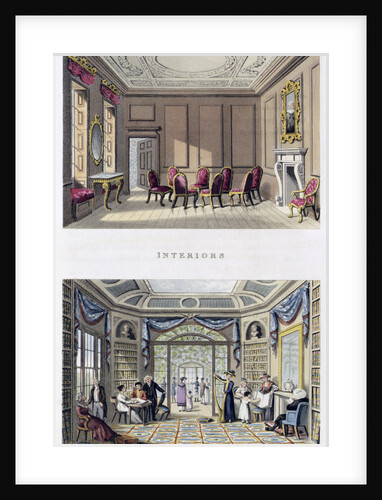 Interiors: The Old Cedar Parlour and the Modern Living Room by Humphry Repton