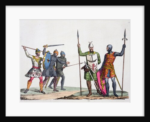 Anglo-Saxon warriors by Anonymous