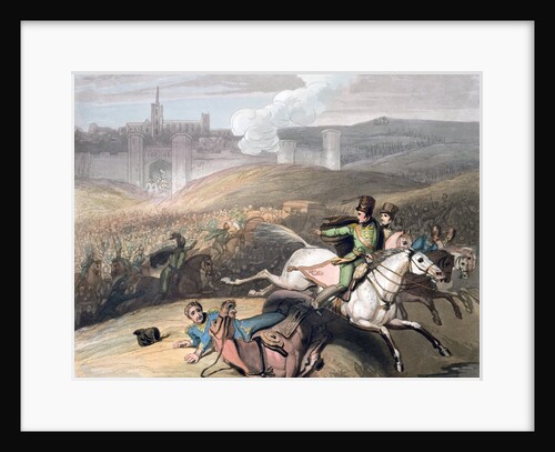 Battle of Vitoria by T Fielding