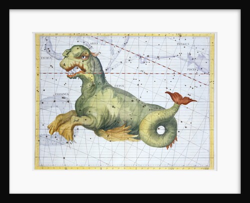 Constellation of Cetus (the Whale) by Anonymous
